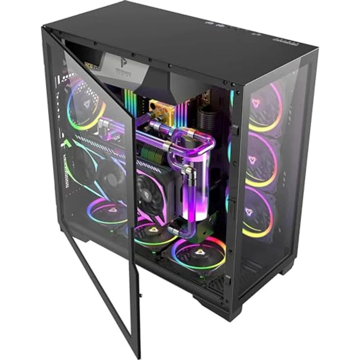 Antec PerformanceOne Gehäuse P120 Crystal Midi Tower schwarz Retail – Bild 4
