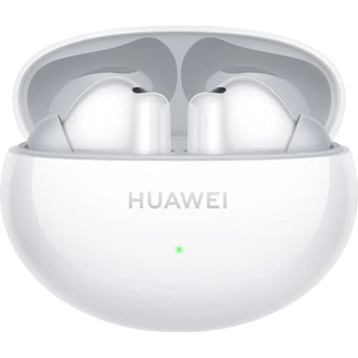 HUAWEI FreeBuds 6i, Intelligente Aktive Geräuschunterdrückung 3.0, Druckvoller Bass, Bis zu 35 Stunden Akkulaufzeit, Bluetooth 5.3, Staub- und Wasserbeständigkeit nach IP54, Weiß – Bild 1