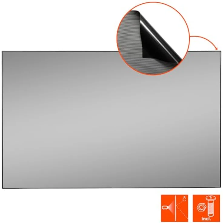 Celexon CLR HomeCinema Performance UST Hochkontrast-Rahmenleinwand 100" (16:9), Leinwand in matt-schwarz – Bild 4
