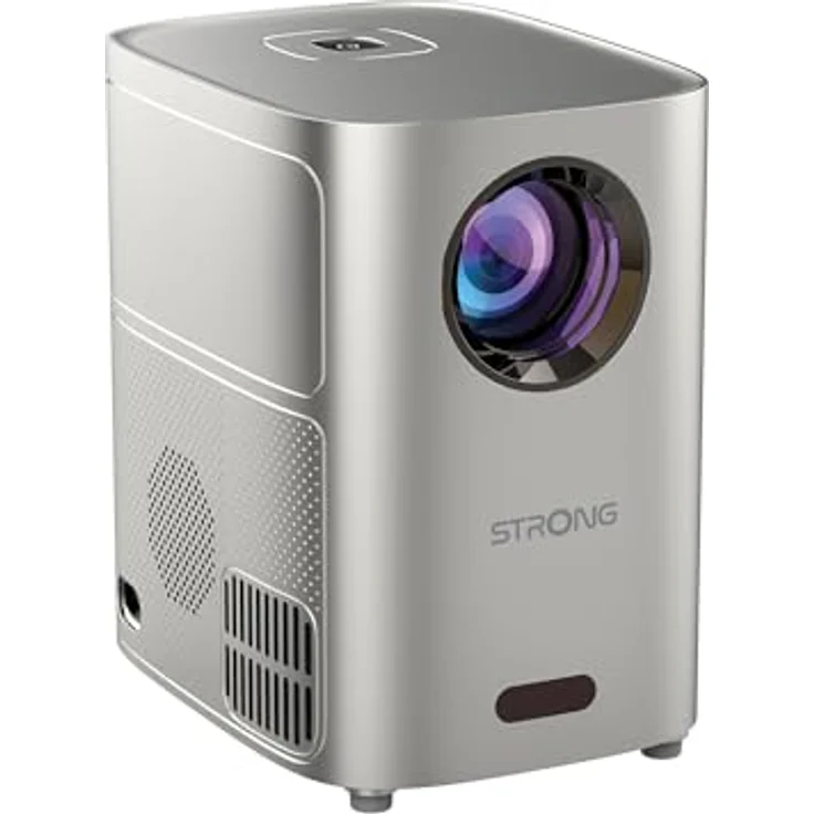 STRONG Q1 HD Mini Video-Projektor | Taschenbeamer | 35-120 Zoll | WLAN & Bluetooth | Stereo-Lautsprecher | HDMI, USB | Leicht & portabel | 1500 Lumen & 30000 Stunden Laufzeit – Bild 3