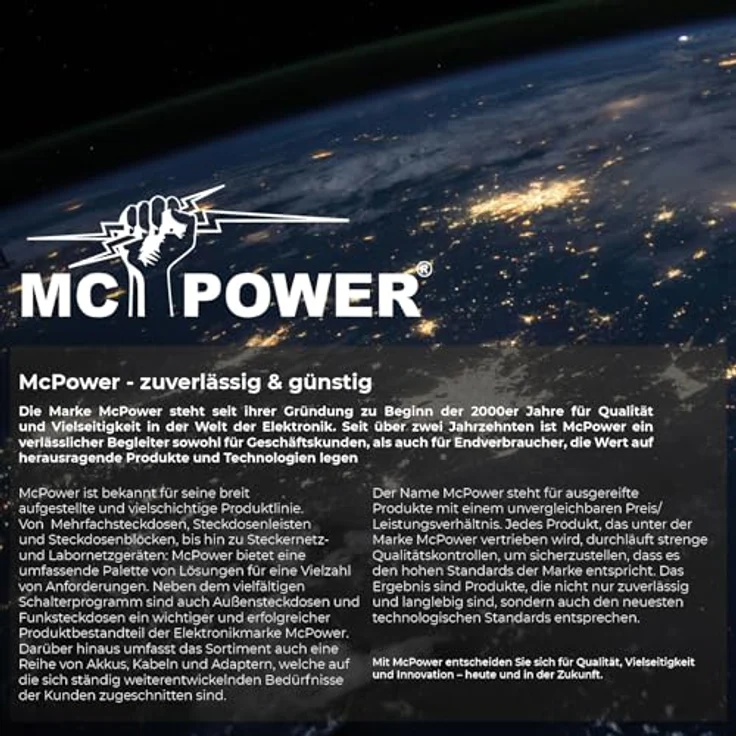 McPower FLAIR Unterputz Steckdose, 1x USB-C 18W Quickcharge, 1x USB-A, Einsteckschutz, weiß matt – Bild 5