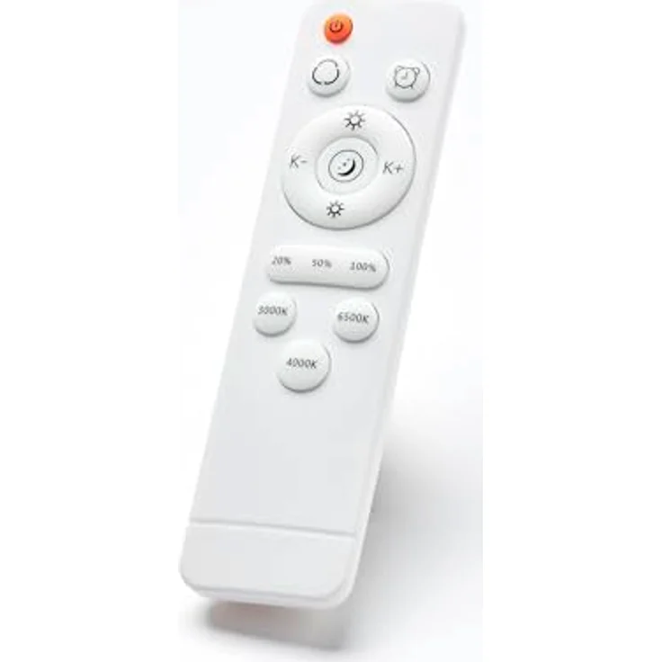 Brilliant LED Deckenleuchte, Ø52cm, 36W, 4500 Lumen, dimmbar, CCT Steuerung, echtes Holz, Fernbedienung, warmweiß bis kaltweiß, energiesparend – Bild 4