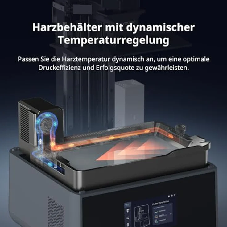 ANYCUBIC Photon Mono M7 Pro 3D-Drucker, 10,1-Zoll-Mono-LCD, 170 mm/h Druckgeschwindigkeit, COB-Lichtquelle – Bild 4
