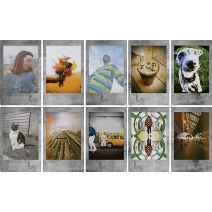 instax Mini Film Stone Gray – Bild 4