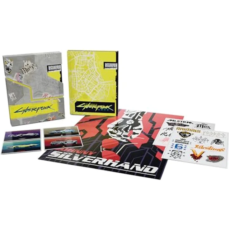 Dark Horse Books The World of Cyberpunk 2077 Deluxe Edition, White, 3005-116 - PC-Games Buch für Erwachsene – Bild 1