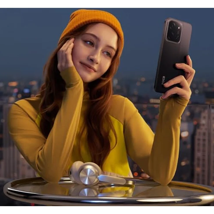 XIAOMI Poco C85, Smartphone mit 8 GB RAM, 256 GB Speicher, Dual-SIM, lila – Bild 2