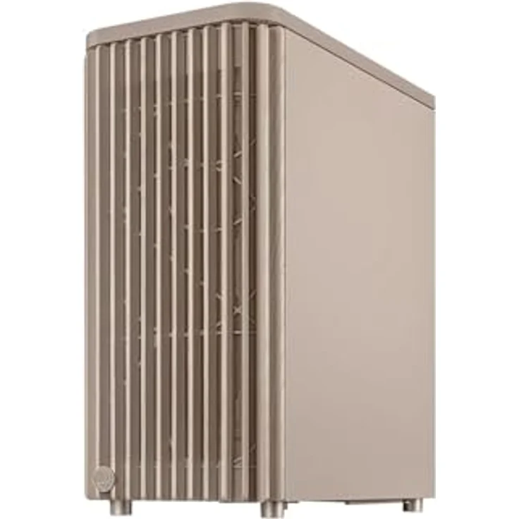 ASUS Proart PA401 Wood Mesh PWM Beige, ATX PC-Gehäuse aus Holz mit optimaler Kühlung, 16 cm CPU-Höhe, 2x 160 mm Lüfter – Bild 2