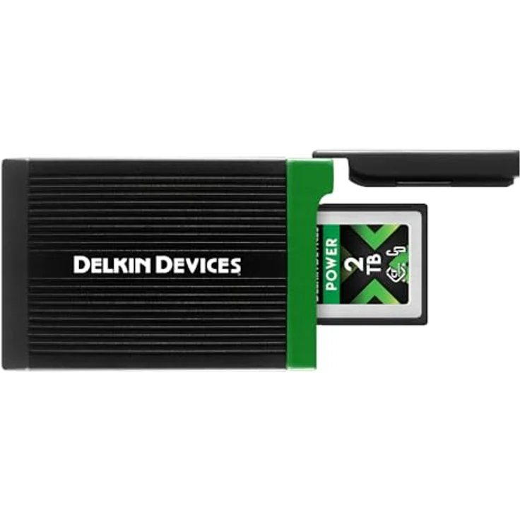 Delkin CFexpress™ Type B Kartenlesegerät, USB4 / Thunderbolt 40 Gbit/s Schnittstelle, Windows- & Mac-kompatibel – Bild 3
