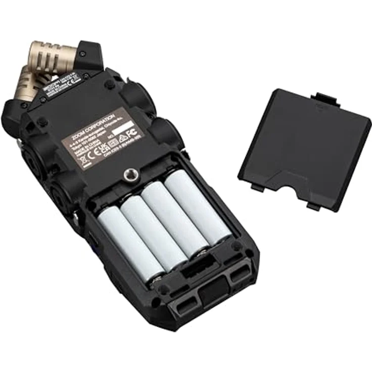 Zoom H6essential, Mobiler 6-Spur Audio-Recorder mit 32-Bit-Float-Aufnahme, X/Y-Mikrofon und USB-C Interface – Bild 6