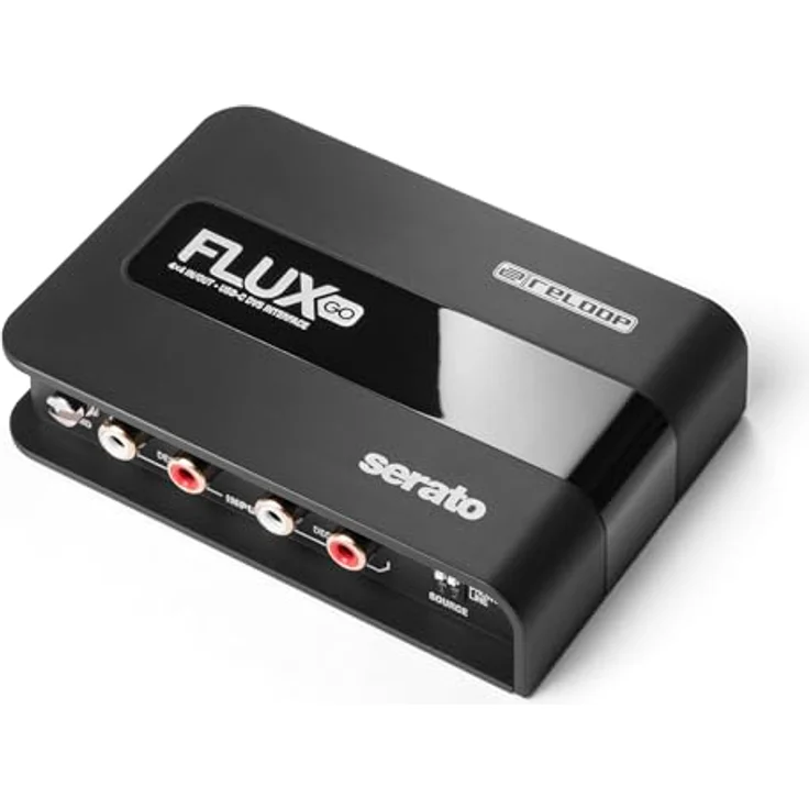 Reloop Flux Go, Studio-Soundkarte 24-bit Class-Compliant mit ultra-niedriger Latenz und kristallklarem Sound – Bild 1