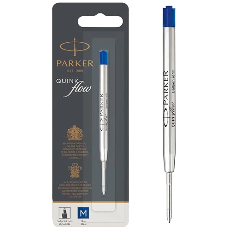 Parker QUINKflow blau Ballpen Refill M Minen – Bild 1