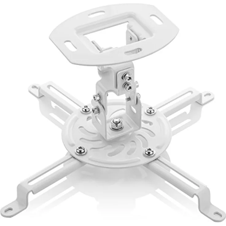 deleyCON Beamer-Deckenhalterung, 15° neigbar, 360° schwenkbar, bis 13,5 kg Traglast