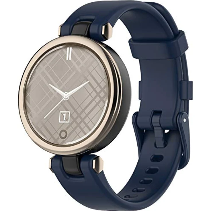 Shieranlee Armband für Garmin Lily, Silikon Ersatzarmband in Schwarz, wasserdicht und verstellbar, für Sport und Alltag – Bild 1