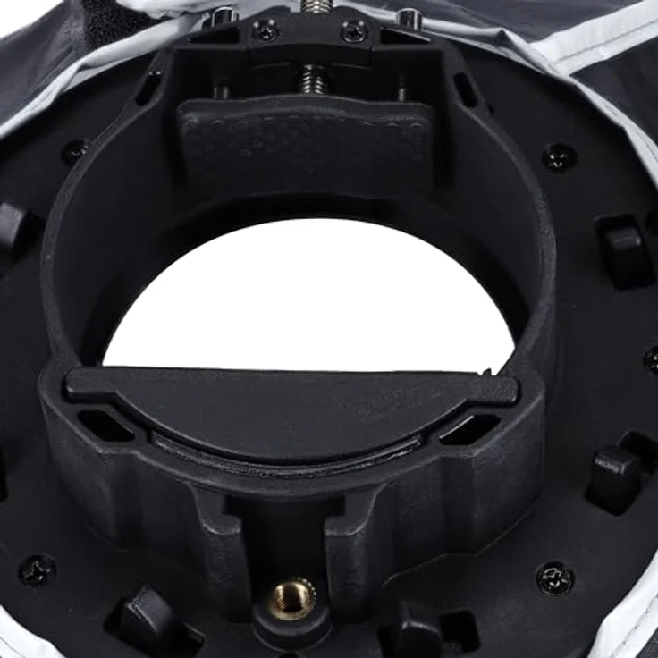 Rollei Softbox für Aufsteckblitze 50 cm – Perfekte Ausleuchtung, Hohe Kompatibilität, Weiches Licht, Einfache Montage, Kompakt & Leicht, Inklusive Diffusor & Grid – Bild 4