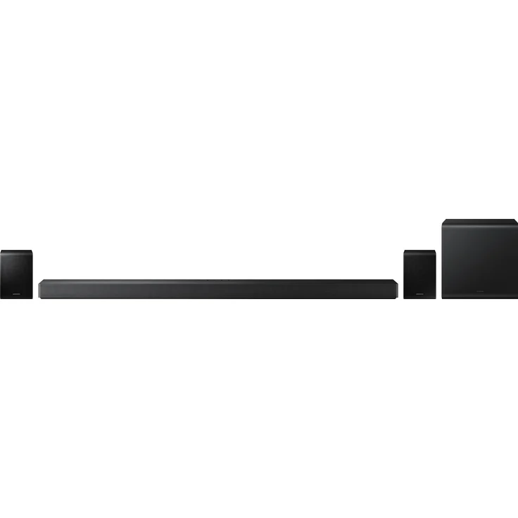 Samsung Soundbar HW-QS750F, 5.1.2 Kanal mit 345 W, Wireless Dolby Atmos, Schwarz – Bild 1