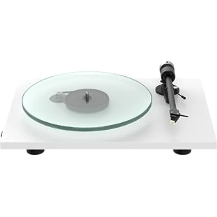 Pro-Ject T2 W, Plattenspieler mit Hi-Res Audio Streaming über WLAN, kompatibel mit Sonos®, HEOS®, Bluesound, WiiM, UPnP (Weiß) – Bild 1