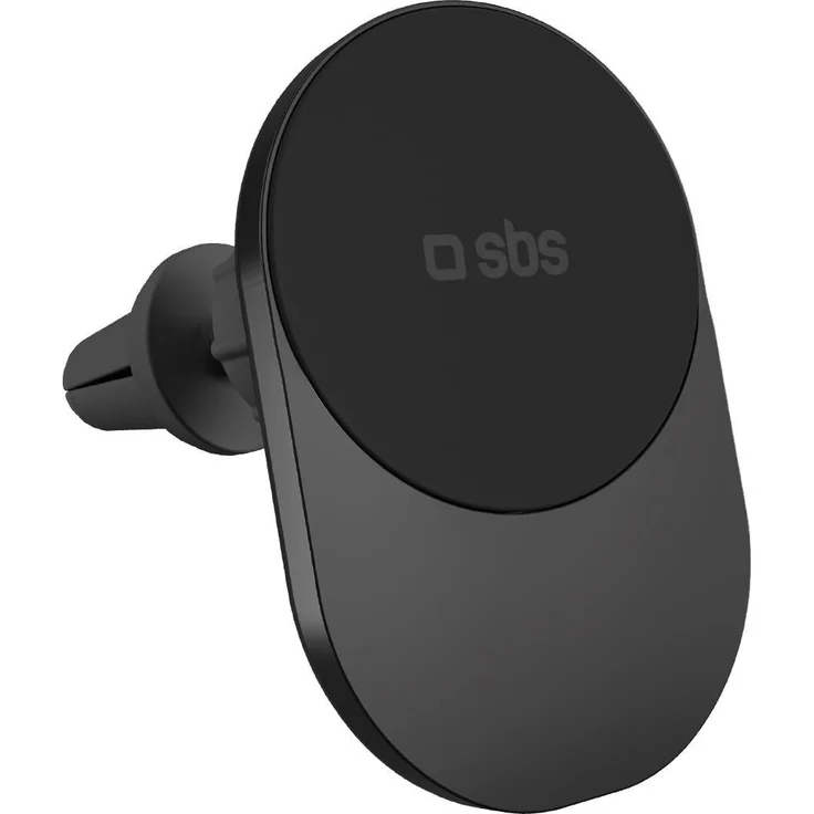SBS Lüftungsschlitz-Universalhalter 15W Wireless Charge, Smartphone Halterung, Schwarz – Bild 1