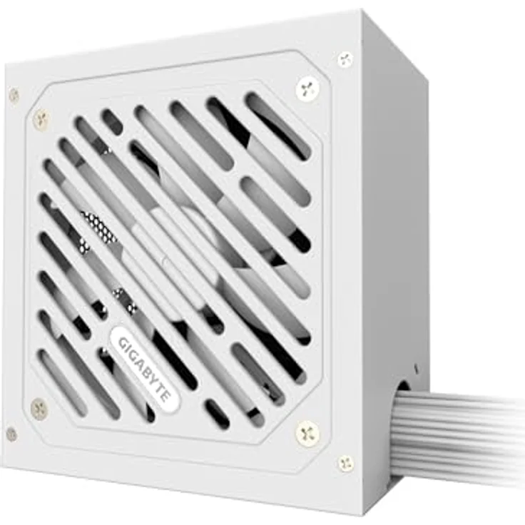 Gigabyte P650SS Ice Netzteil - PCIe 5.0, 80 Plus Silver, Vollmodulares Design, 120-mm-Lüfter, ATX 3.0 kompatibel, EU-Stecker - Ice White Design – Bild 2