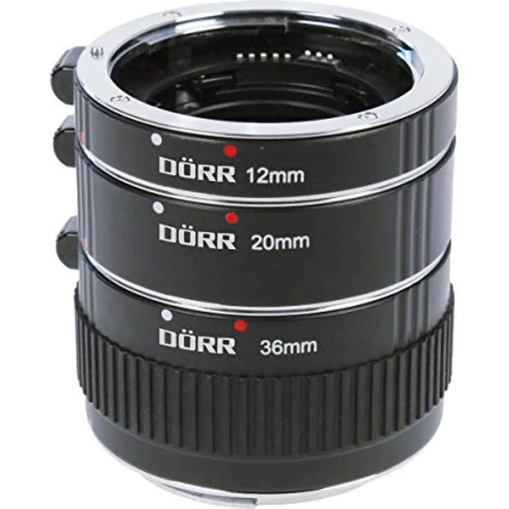DÖRR Zwischenringsatz für Canon EOS (12,20,36mm) - Preisvergleich – Bild 2