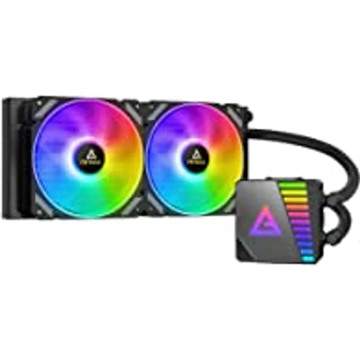 Kit Wasserkühlung Antec Symphony 240 ARGB, 240 mm, Schwarz, 0-761345-74043-2