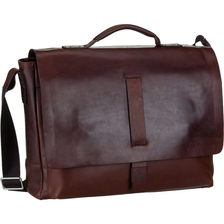 JOOP! Aktentasche Loreto Kreon BriefBag MHF, Laptop-Tasche aus Fettleder in charakteristischer Patina – Bild 1