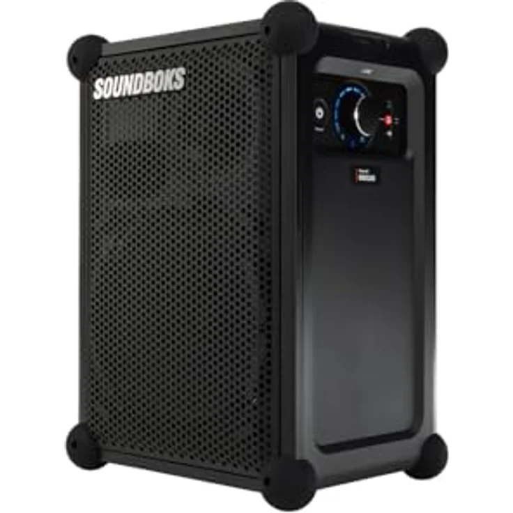 SOUNDBOKS Mix, Tragbarer Bluetooth-Lautsprecher, IP65 wetterfest, 121dB Lautstärke, 40 Stunden Laufzeit, Schwarz – Bild 2