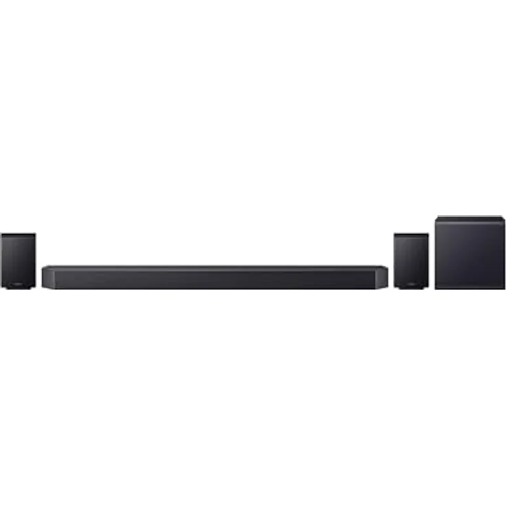 Samsung HW-Q990H/XC, 11.1.4 Kanäle, 756 W, Kabellose Soundbar mit DTS:X, Schwarz – Bild 1