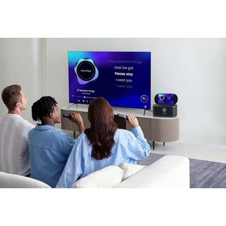 Ikarao Karaokebox Shell S1 (8 h, Akkubetrieb), Bluetooth Lautsprecher, Schwarz – Bild 8
