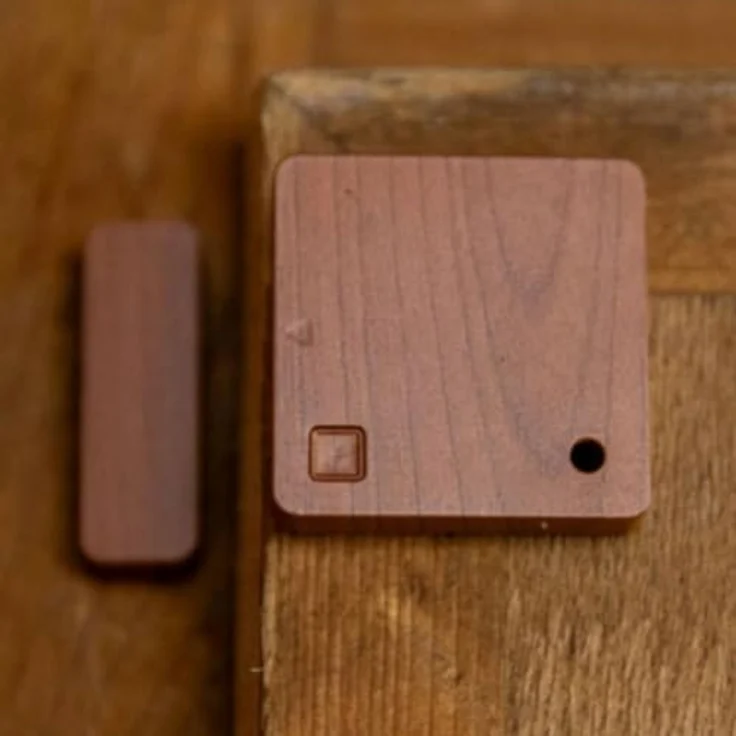 Shelly Blu Door/Window Braun, Bluetooth Smart Tür- und Fenstersensor mit LUX-Sensor, lange Batterielaufzeit, für iOS und Android, Gateway erforderlich – Bild 2