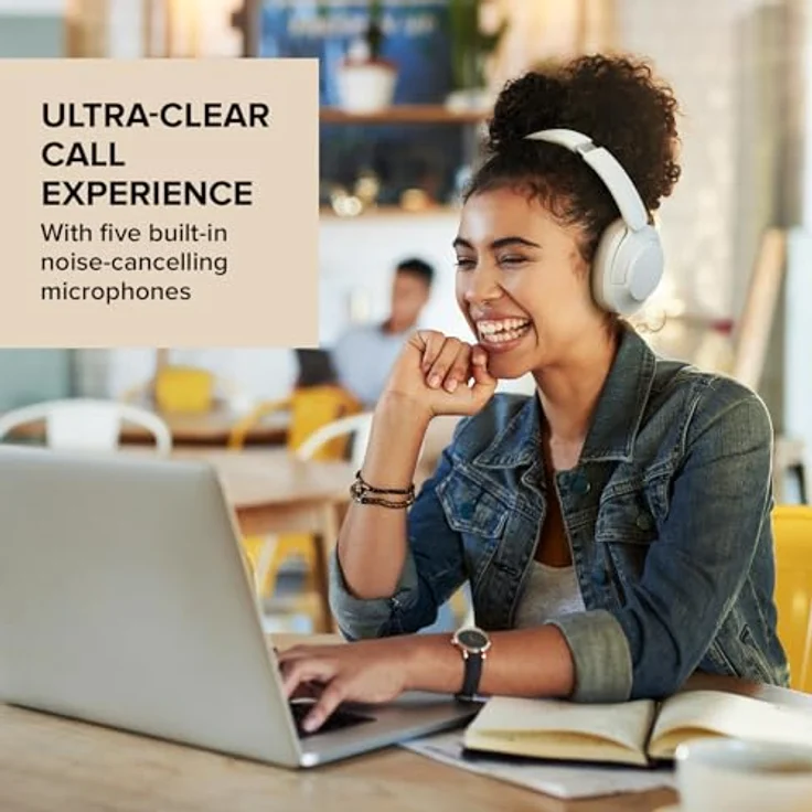 Creative Zen Hybrid 2 (weiß, Bluetooth, USB-C, ANC) Kopfhörer aus Weiss – Bild 5