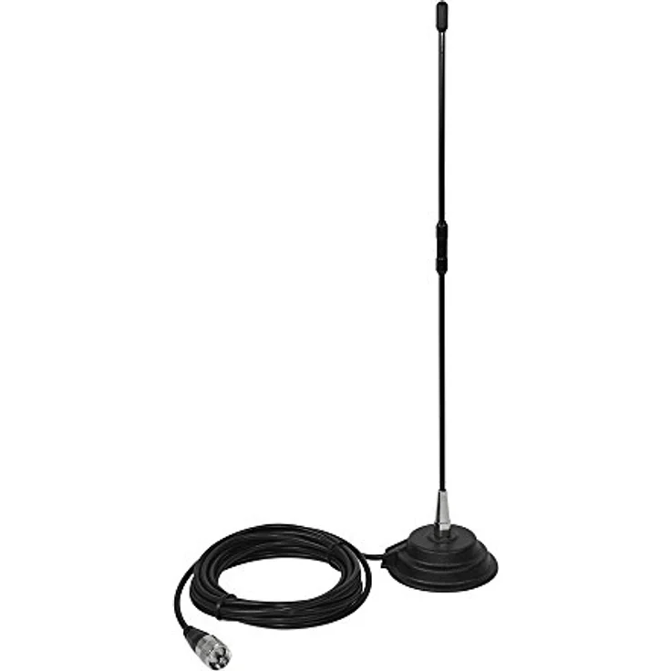 Paket Radiosender CB PNI Escort HP 8001L 4 W 12 V, 40 Kanäle + Antenne CB PNI Extra 40 mit Magnet, Länge 45 cm, 30 W – Bild 4