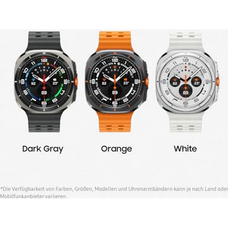 Samsung Galaxy Watch Ultra Smartwatch, Fitness-Uhr, 47 mm, LTE, Titanium Gray, Wasserdicht bis 10 ATM, Dual-GPS, Lange Akkulaufzeit – Bild 2