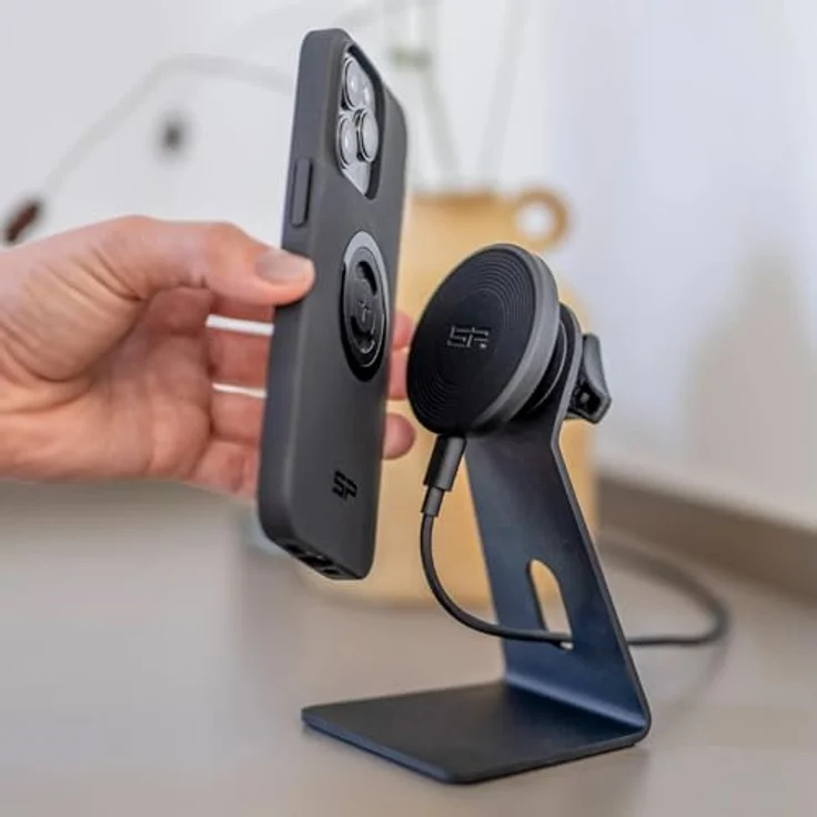 Sp Connect SPC+ Étui für Samsung Galaxy S25 Edge, MagSafe kompatible Smartphone Hülle, Schwarz, 40 % dünner und stoßfest – Bild 6