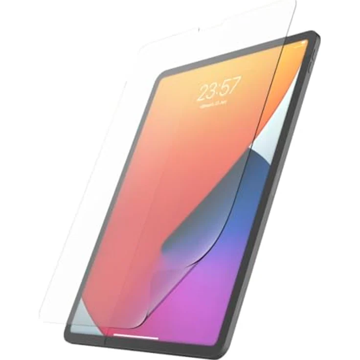 Hama Hiflex Displayschutzglas Passend für Apple-Modell: iPad Pro 13 (2024), 1St. - Ultraklares Displayschutzglas mit HD Qualität, bruchsicher und flexibel, Anti Fingerabdruck, Antistatische Mikrofaser – Bild 1