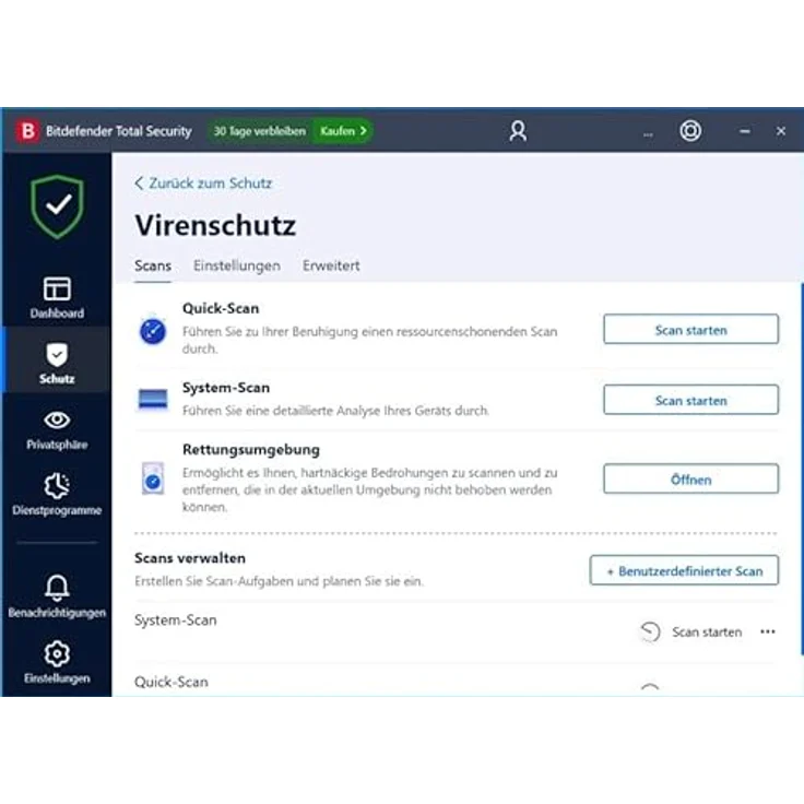 Bitdefender Total Security 1 Gerät / 18 Monate (Code in a Box) – Bild 3