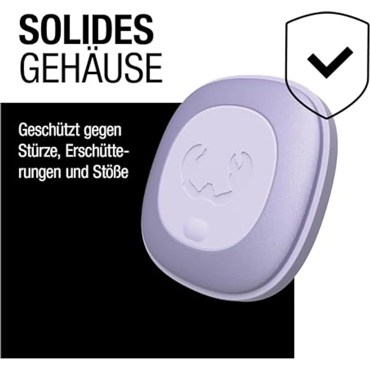 Fresh 'n Rebel Smart Finder - Funktioniert mit Apple Wo Ist? (IOS), Schlüsselfinder mit Lautsprecher, Smart Tag, IP67 Staub- und wasserdicht, Unterstützt Lost Mode, Austauschbare Akku (Dreamy Lilac) – Bild 4