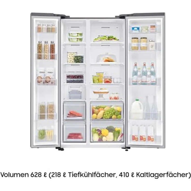 Samsung Side-by-Side mit SmartThings AI Energy Mode und Twist Ice Maker, 628 L Edelstahl Look – Bild 3