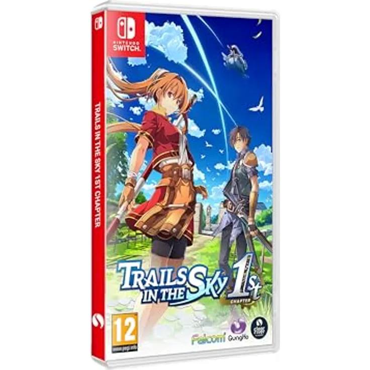 Clear River Games Trails in the Sky 1st Chapter NS, Nintendo Switch Spiel mit HD-Visuals und neuen Sprachaufnahmen in Englisch und Japanisch