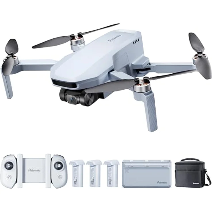Potensic ATOM SE Fly More Combo, 249 g Kameradrohne mit 4K Video, GPS-Positionierung und bis zu 31 Minuten Flugzeit – Bild 1