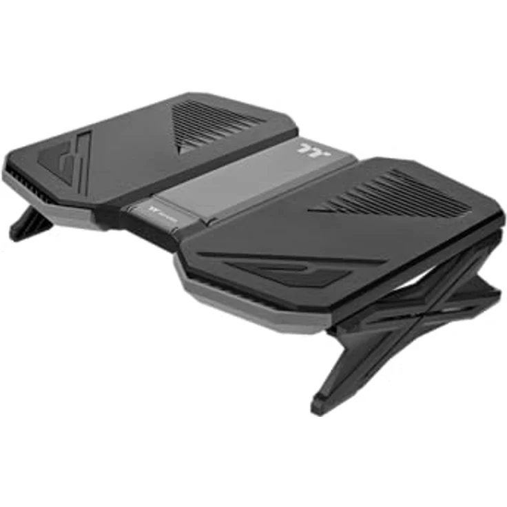 Thermaltake Massive Air Notebook Cooler | 15 Zoll | Black, Flexibles Design für gesunde Körperhaltung und optimierten Airflow – Bild 1
