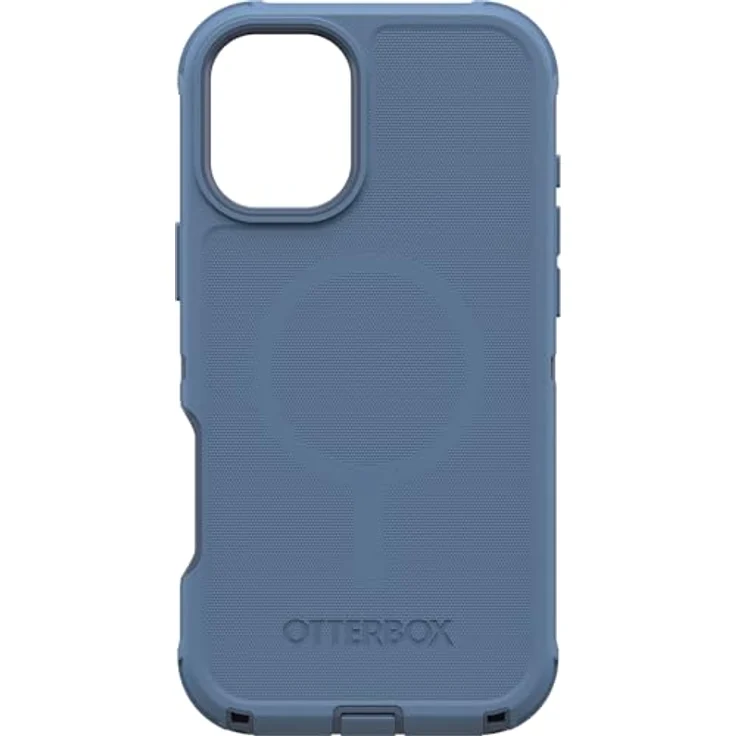 OtterBox Defender Series MagSafe Hülle für iPhone 16 Plus, stoßfest, sturzsicher, extrem robust, Schutzhülle, Militärstandard getestet, Blau – Bild 2