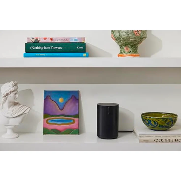 SONOS Era 100 SL, Kompakter WLAN & Bluetooth Lautsprecher mit Stereoklang, Apple AirPlay 2, Line-In-Anschluss, Schwarz – Bild 6