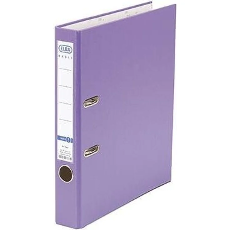 ELBA Aktenordner Ordner smart Pro 50mm DIN A4 Pappe Polypropylen violett – Bild 1