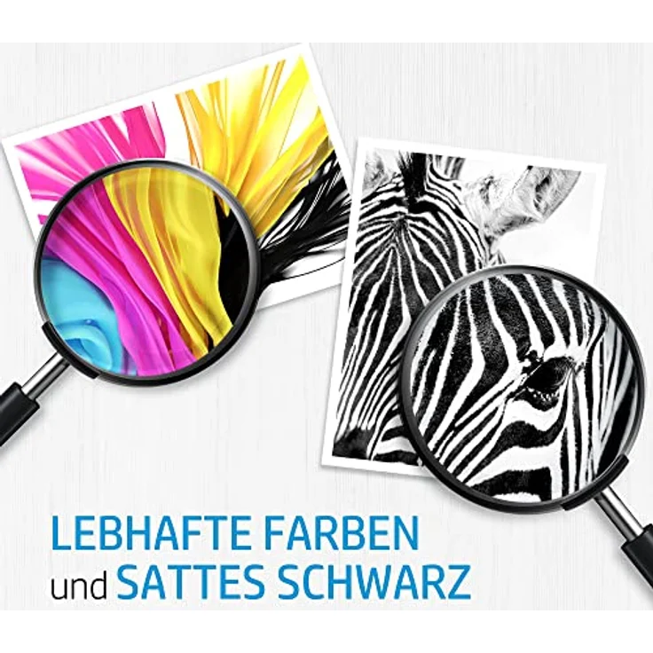 HP 303 Tintenpatrone, 2er-Pack pigmentiertes Schwarz, Cyan, Magenta, Gelb, Original – Bild 5