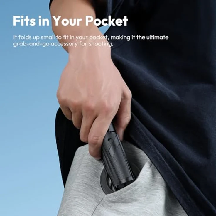 Ulanzi JJ03 Magnetic Tripod, Stativ mit magnetischer Halterung für Smartphones und Kameras – Bild 2