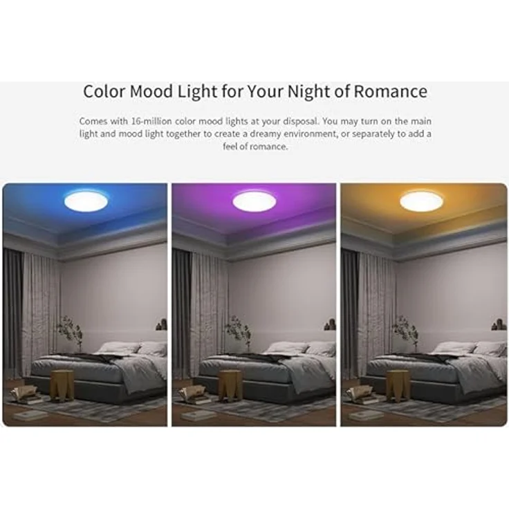 Yeelight Light smart ceiling lamp C2201C235, Smarte Deckenbeleuchtung – Bild 4