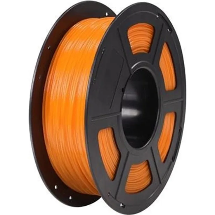 ANYCUBIC TPU Filament 1kg - Transparent Orange, flexibles 3D-Druckmaterial mit hoher Dehnbarkeit und Abriebfestigkeit