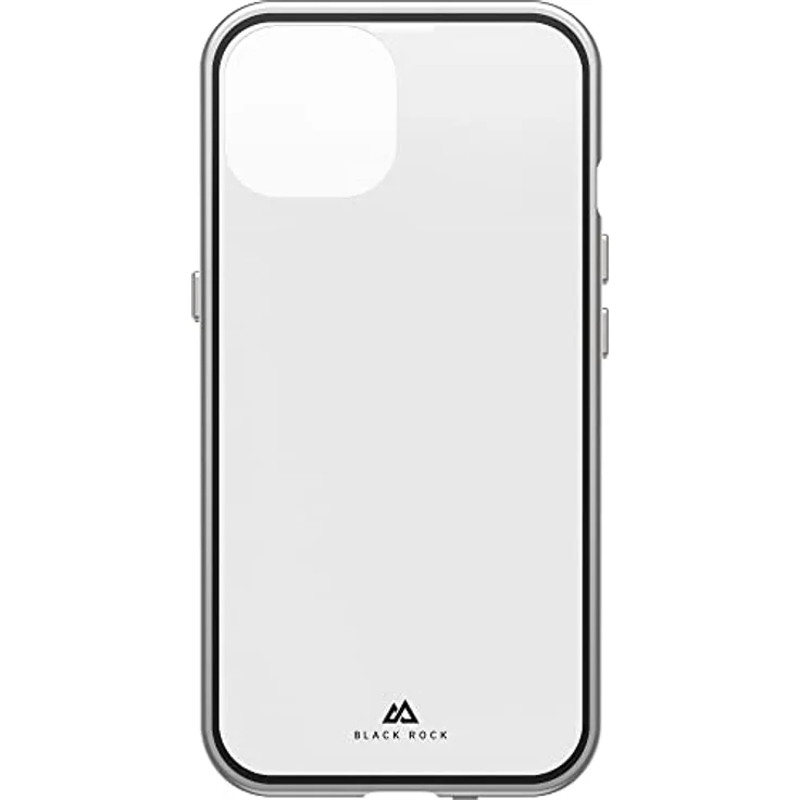 Black Rock - Hülle 360 Grad Glass Case Passend für Apple iPhone 14 I Handyhülle, Magnet Verschluss (Transparent mit silbernem Rahmen) – Bild 3