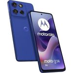 MOTOROLA moto g56 5G, Smartphone mit 256 GB Speicher, 50 MP Kamera und Dazzling Blue Finish