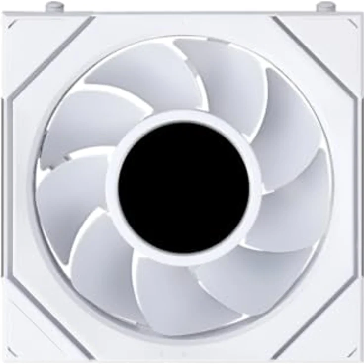 Lian Li UNI FAN SL-INF LCD FLEX, ARGB und LCD Gehäuselüfter - Reverse Blade, 120mm, weiß, 3er-Pack mit Controller – Bild 5
